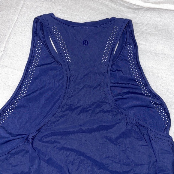 lululemon tank top navy size 10 - Picture 2 of 2